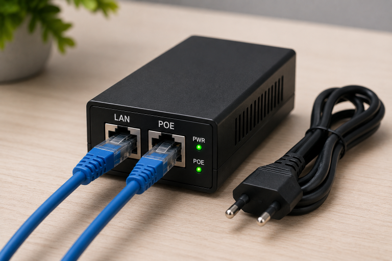 آداپتور PoE چیست؟ راهنمای جامع عملکرد، انواع، کاربردها و مزایای آن