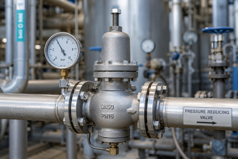 شیر فشار شکن چیست؟ راهنمای جامع عملکرد، و انواع Pressure Reducing Valve