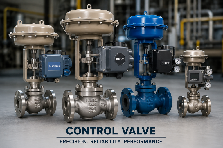 کنترل‌ولو چیست؟ راهنمای جامع عملکرد، انواع، اجزا و انتخاب Control Valve صنعتی